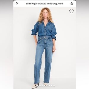 Old Navy wide leg Women's Jeans